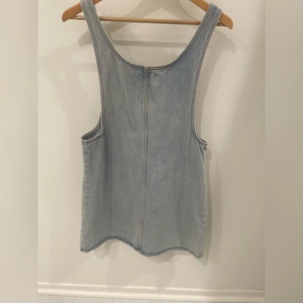 Lily Parker Overall Denim Dress, Size M